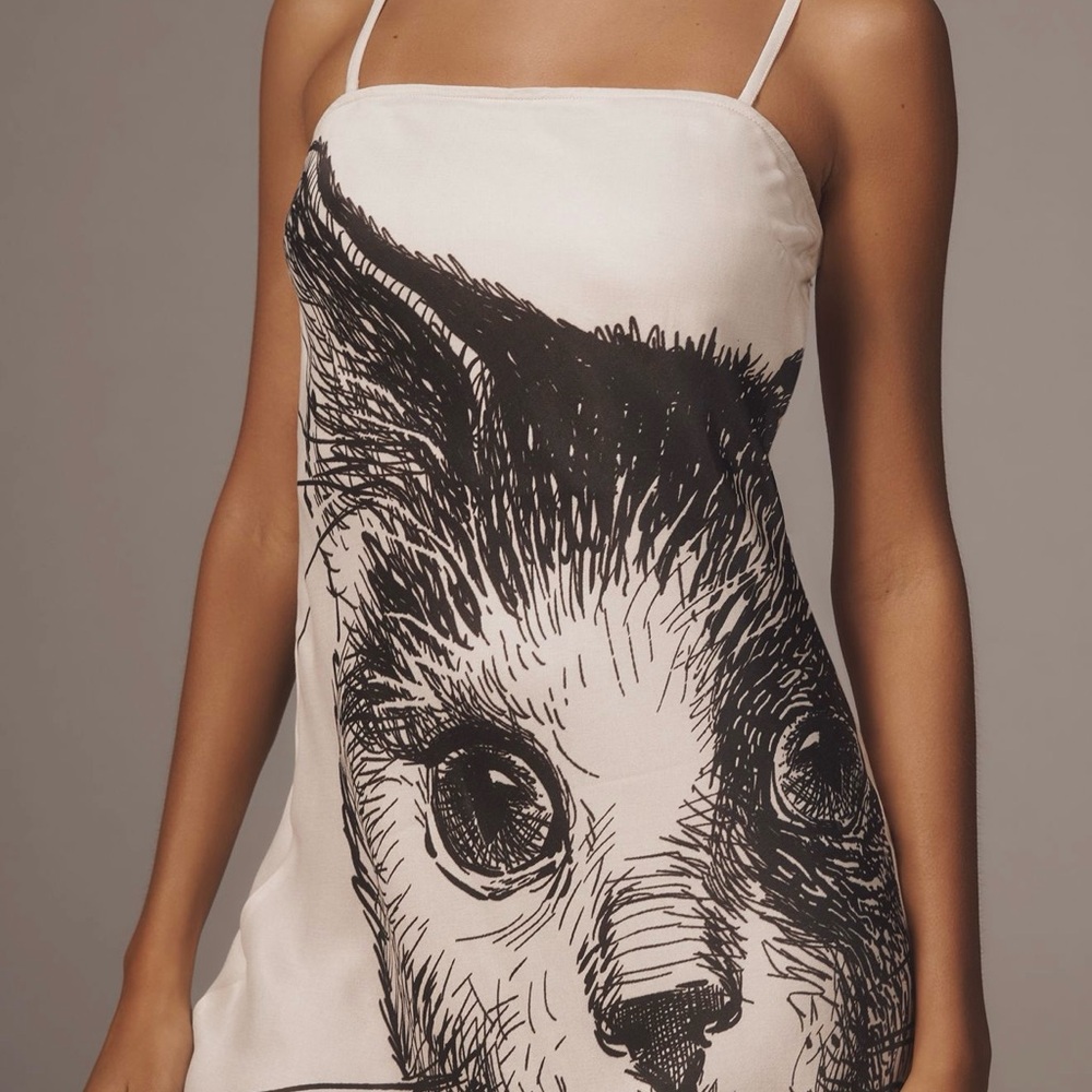 Anthropologie Conditions Apply Chloe Maxi Dress Cat - Picture 4 of 4